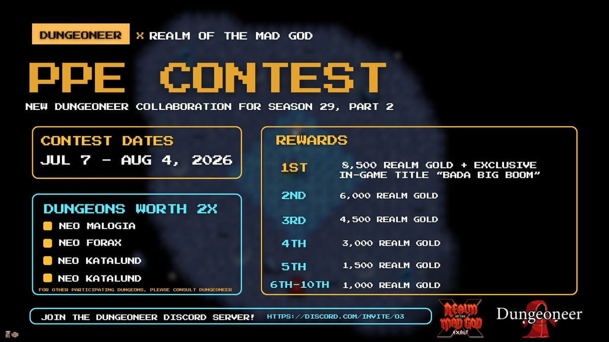 【レア】ライフストーム MUTI-USER DUNGEON A new community collaboration: Season 29, Part 2 PPE CONTEST!