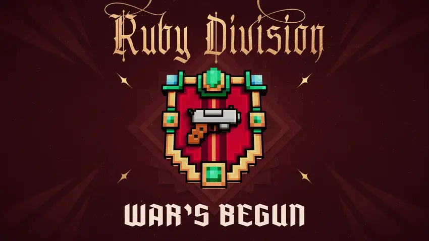Démarrage de la Division de rubis