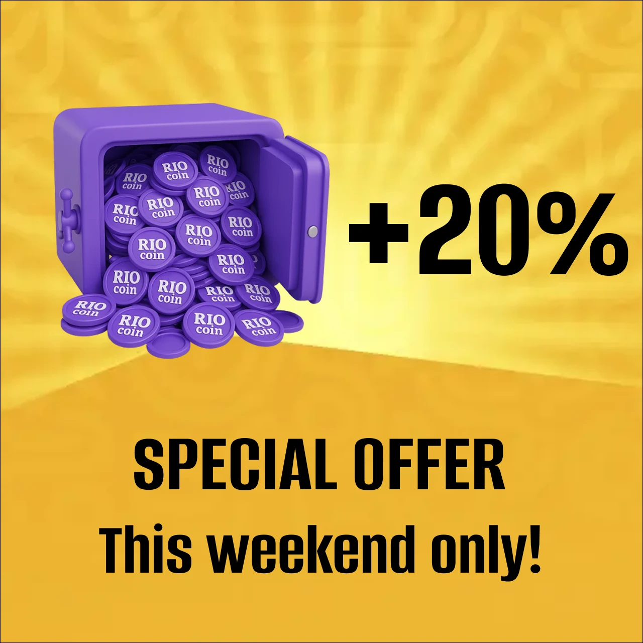Rio Coins XXXL + 20%