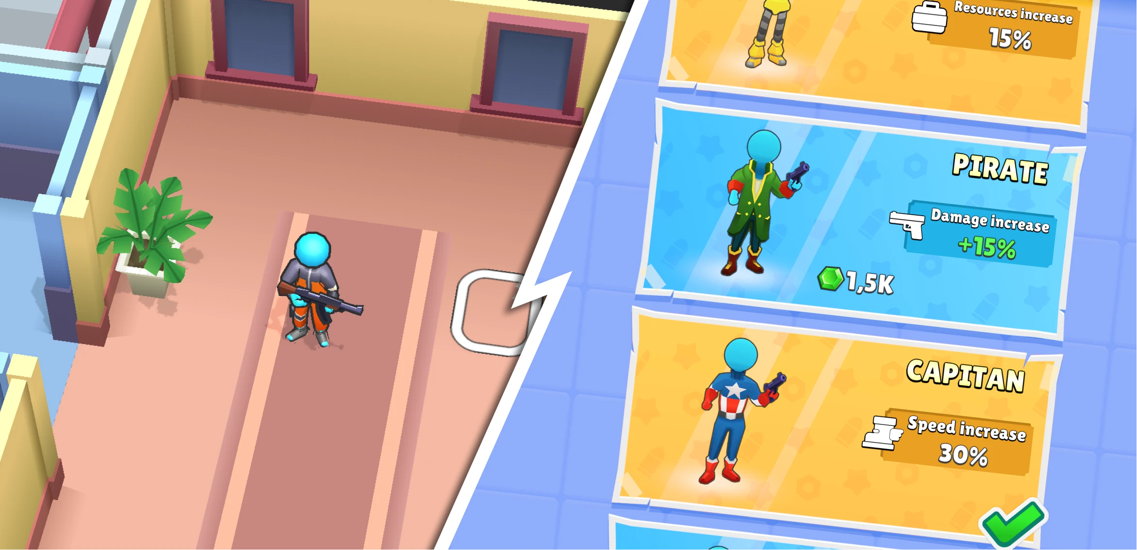 Collect multiple skins