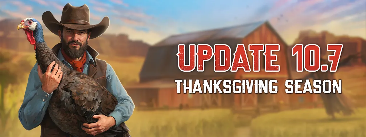 Update 10.7 – Thanksgiving Season