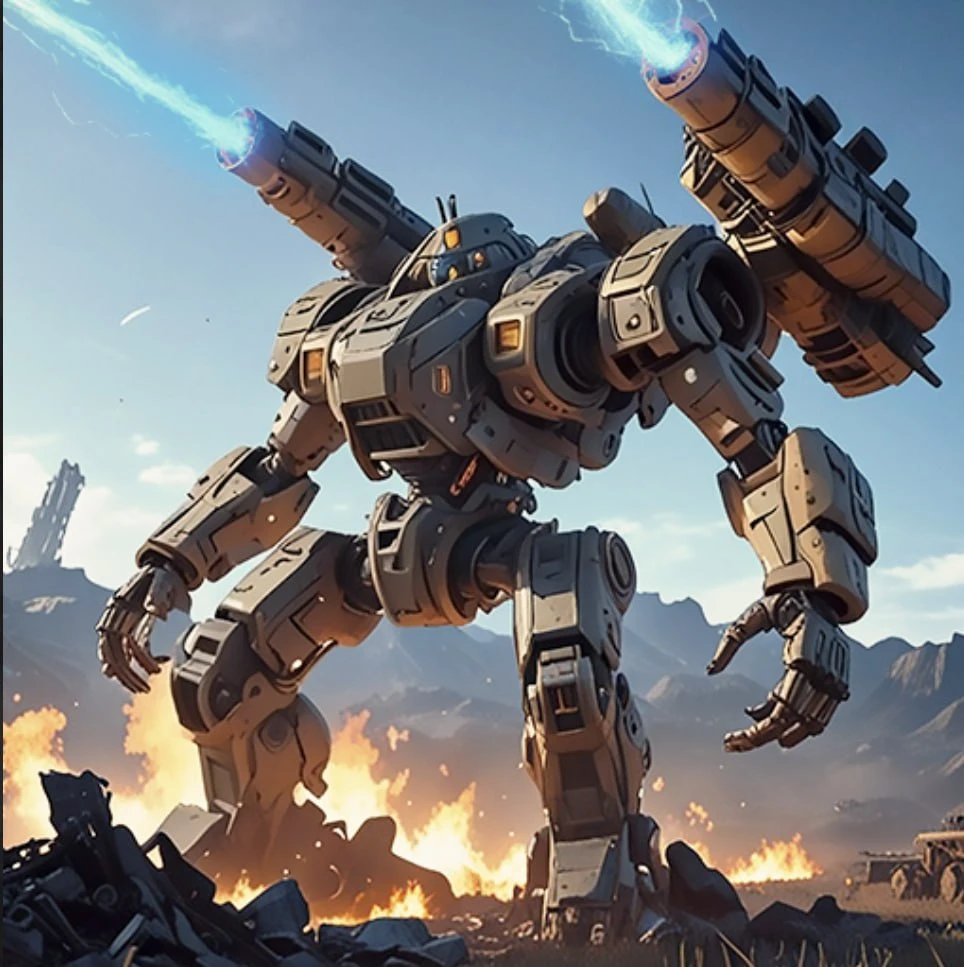 Mech vs Aliens