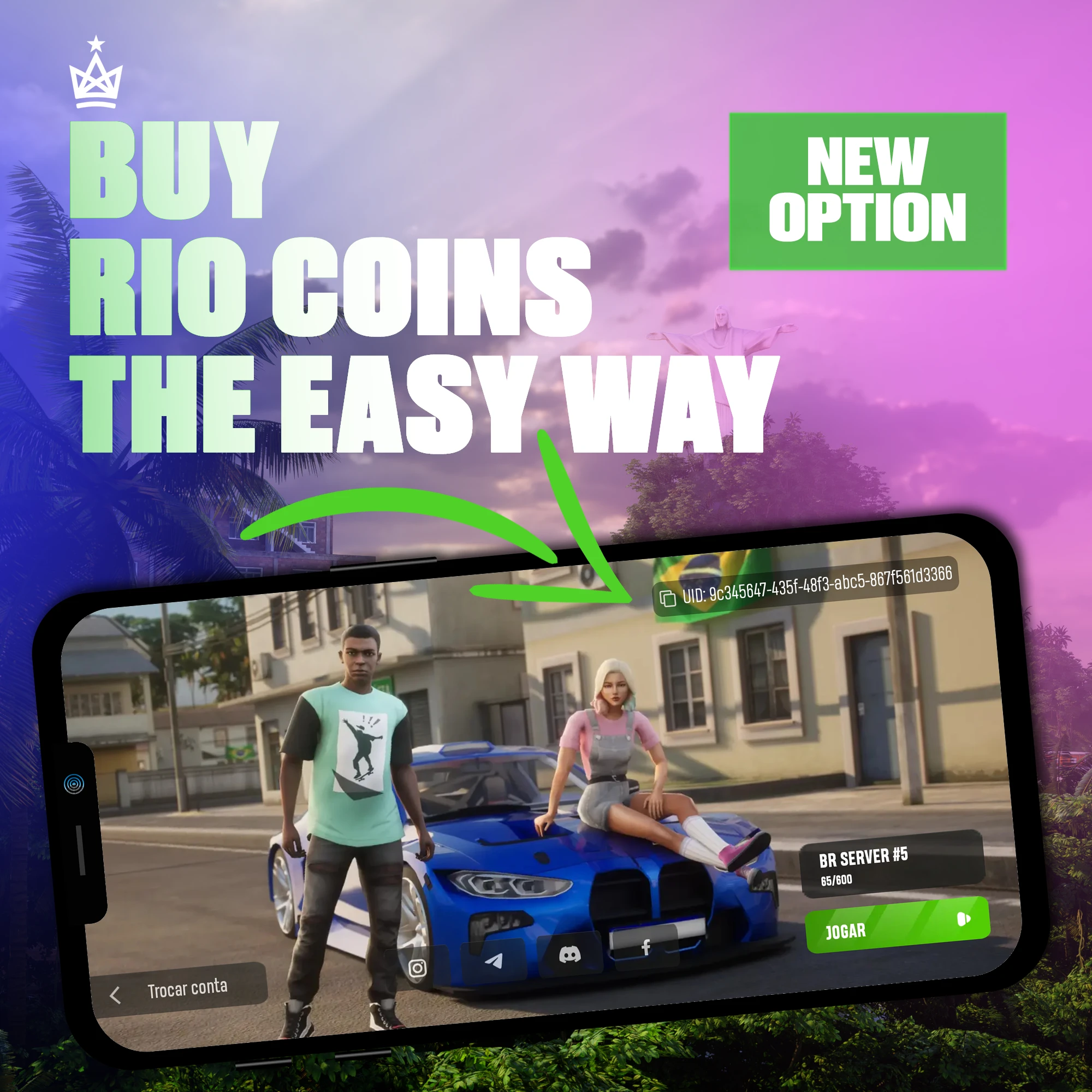 Buying Rio Coins just got even easier!