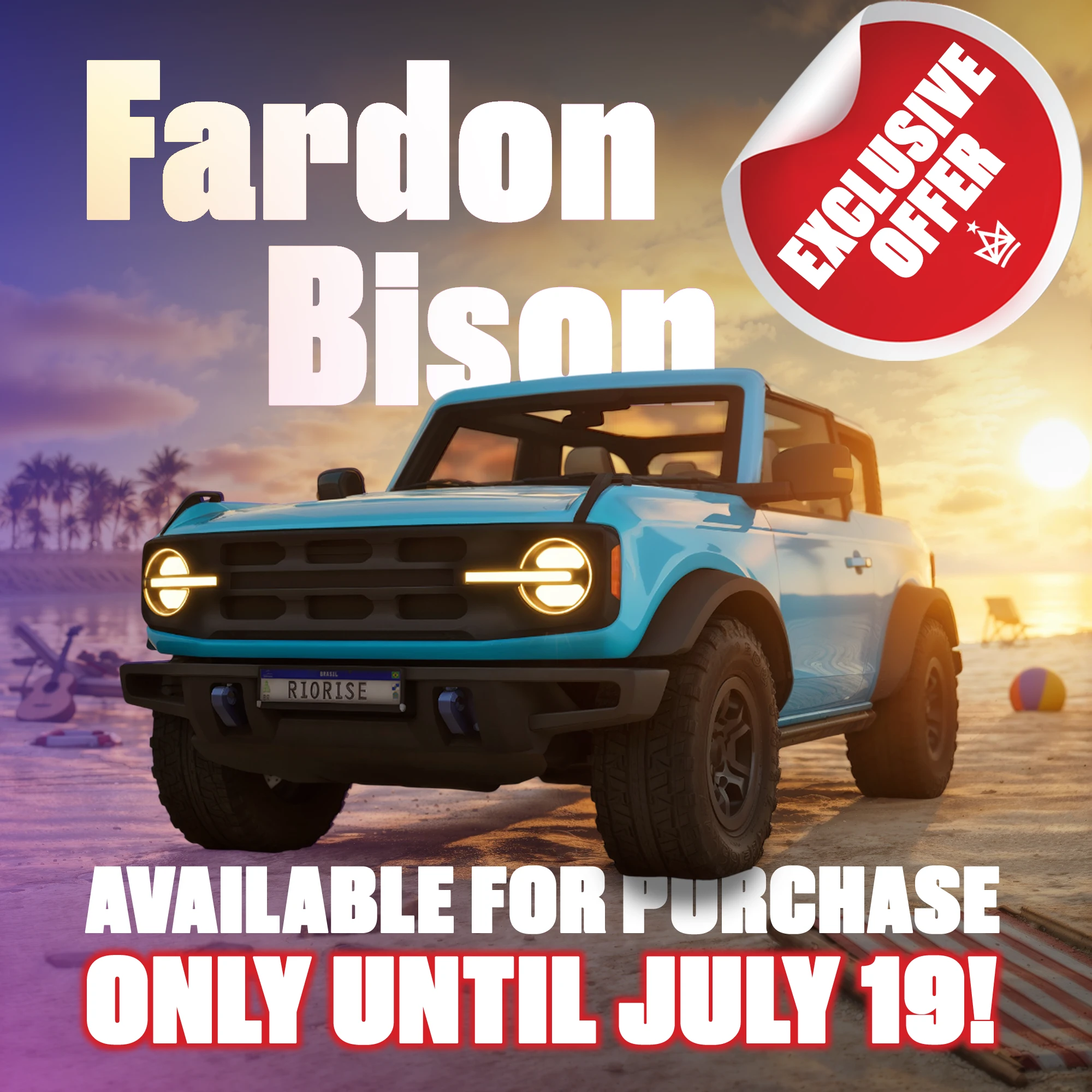 Fardon Bison — the off-road beast has arrived at Rio Rise dealerships!