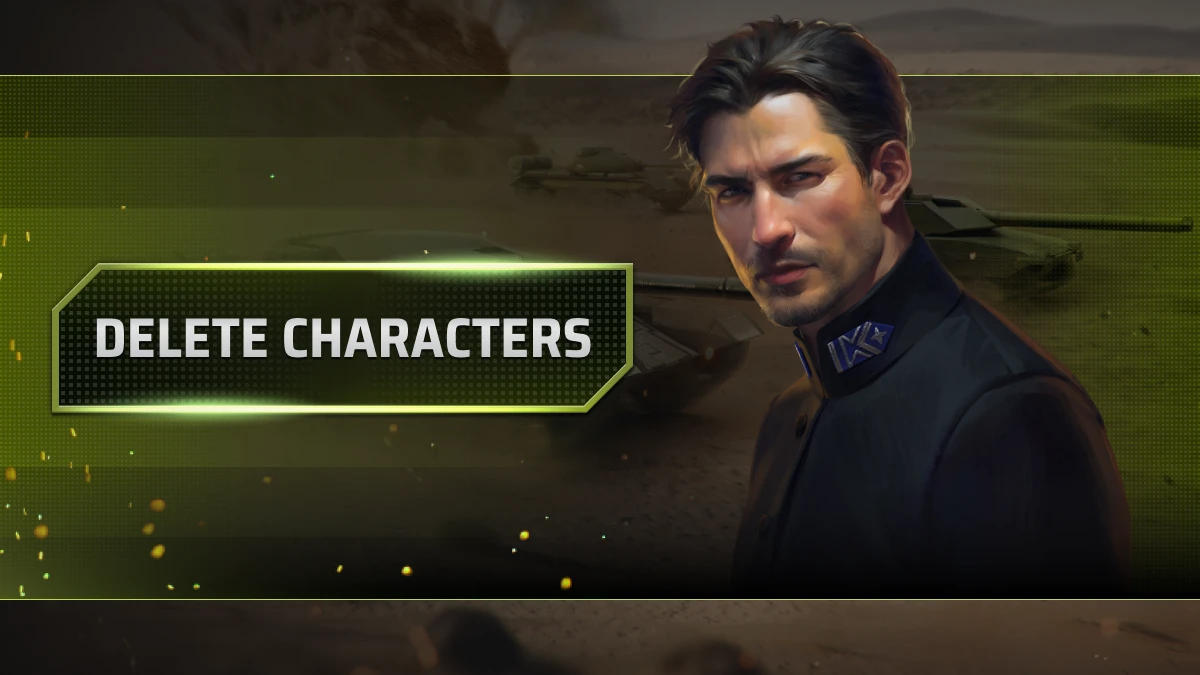 Delete Characters Option