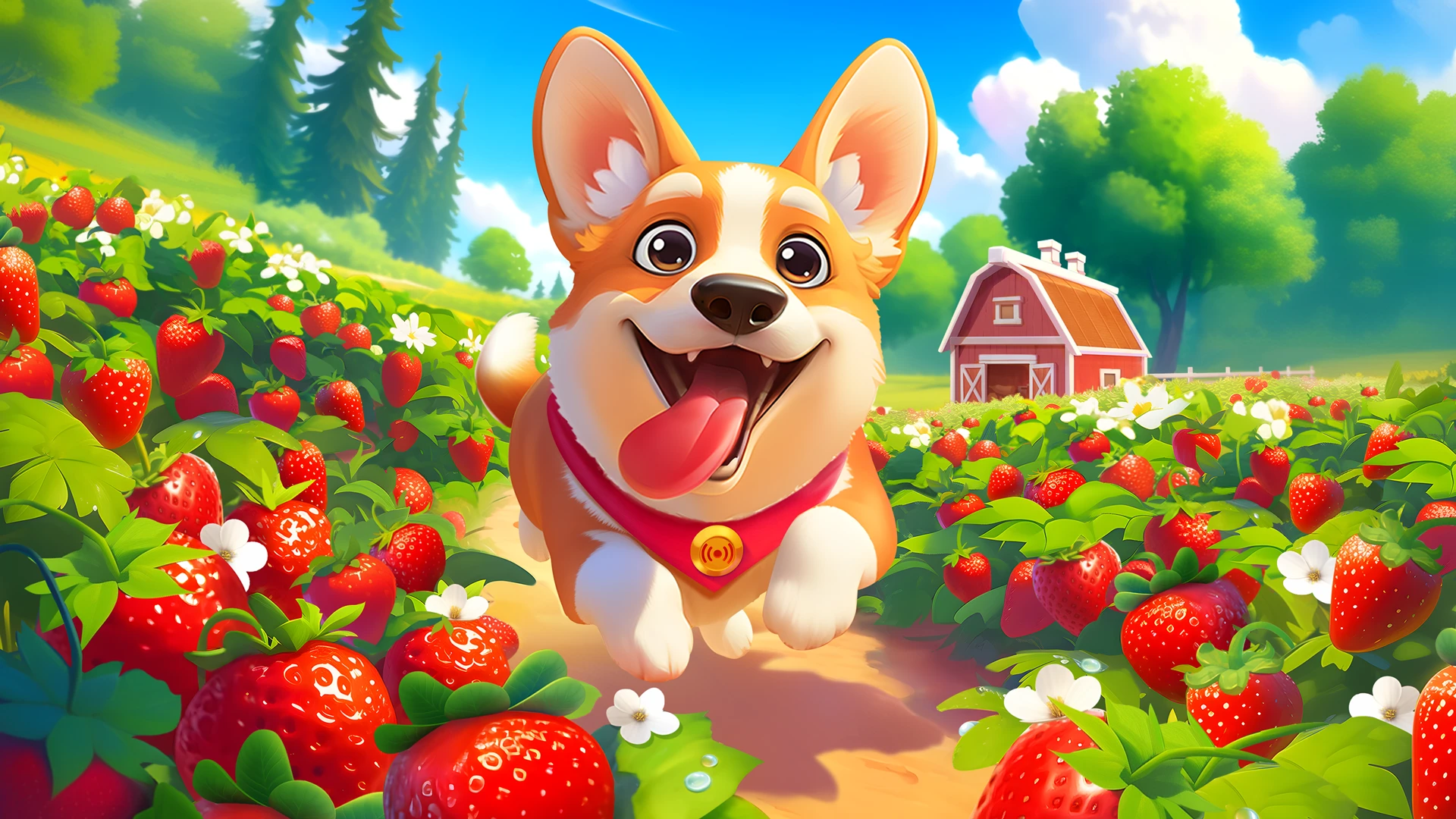 "Strawberry Rush" event is available NOW!