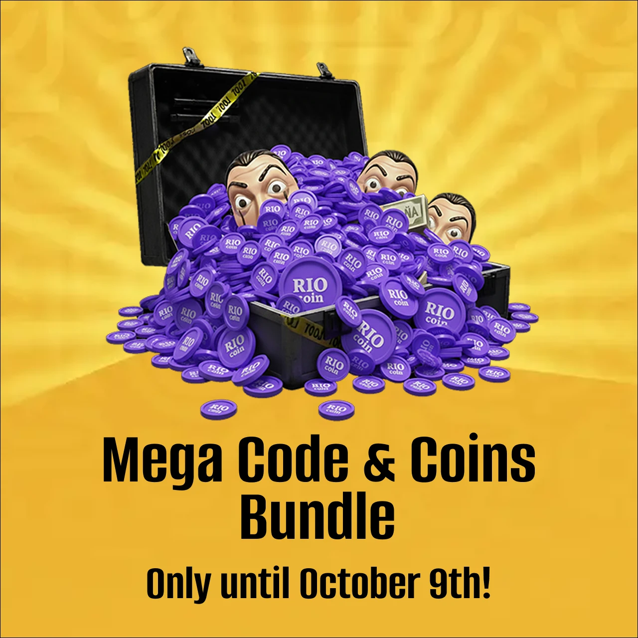Mega Code & Coins Bundle - Only until October 9th