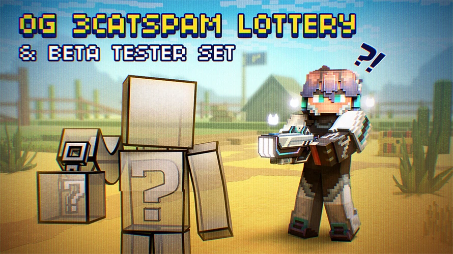 OG 3Catspam Lottery & Beta Tester Set
