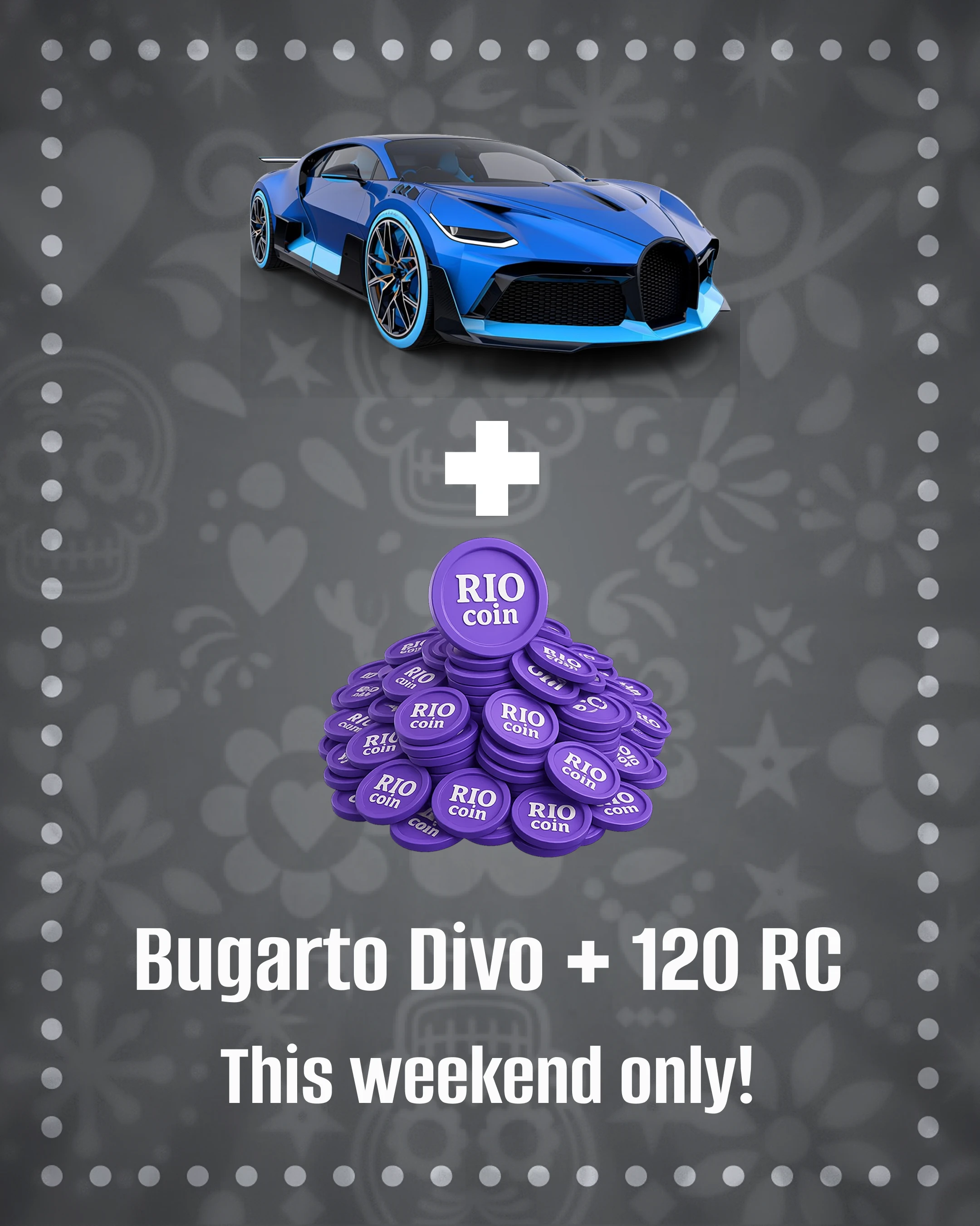 The Mega Bundle "Bugarto Divo + 120 RC" is available this weekend only!