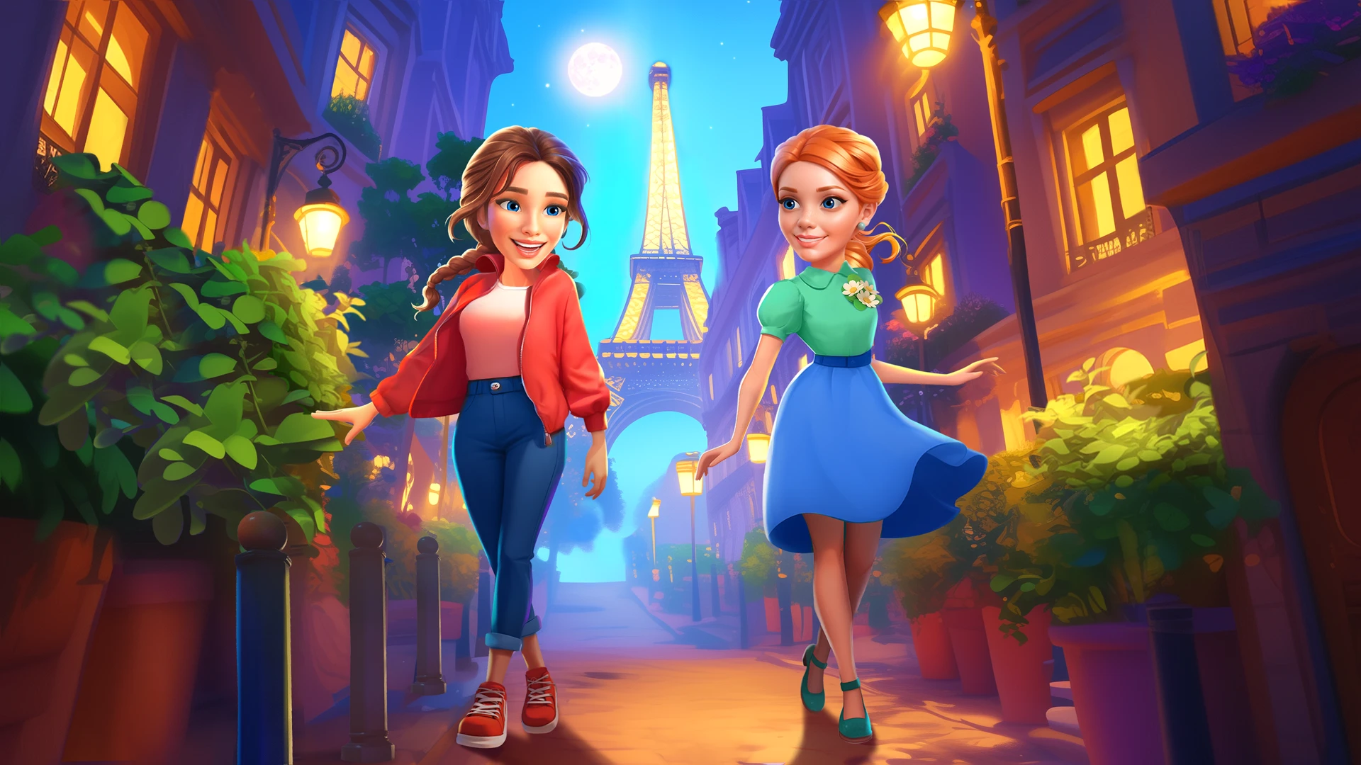 Bonjour à tous!🤩 'Once upon a time in Paris' event is available now!🗼